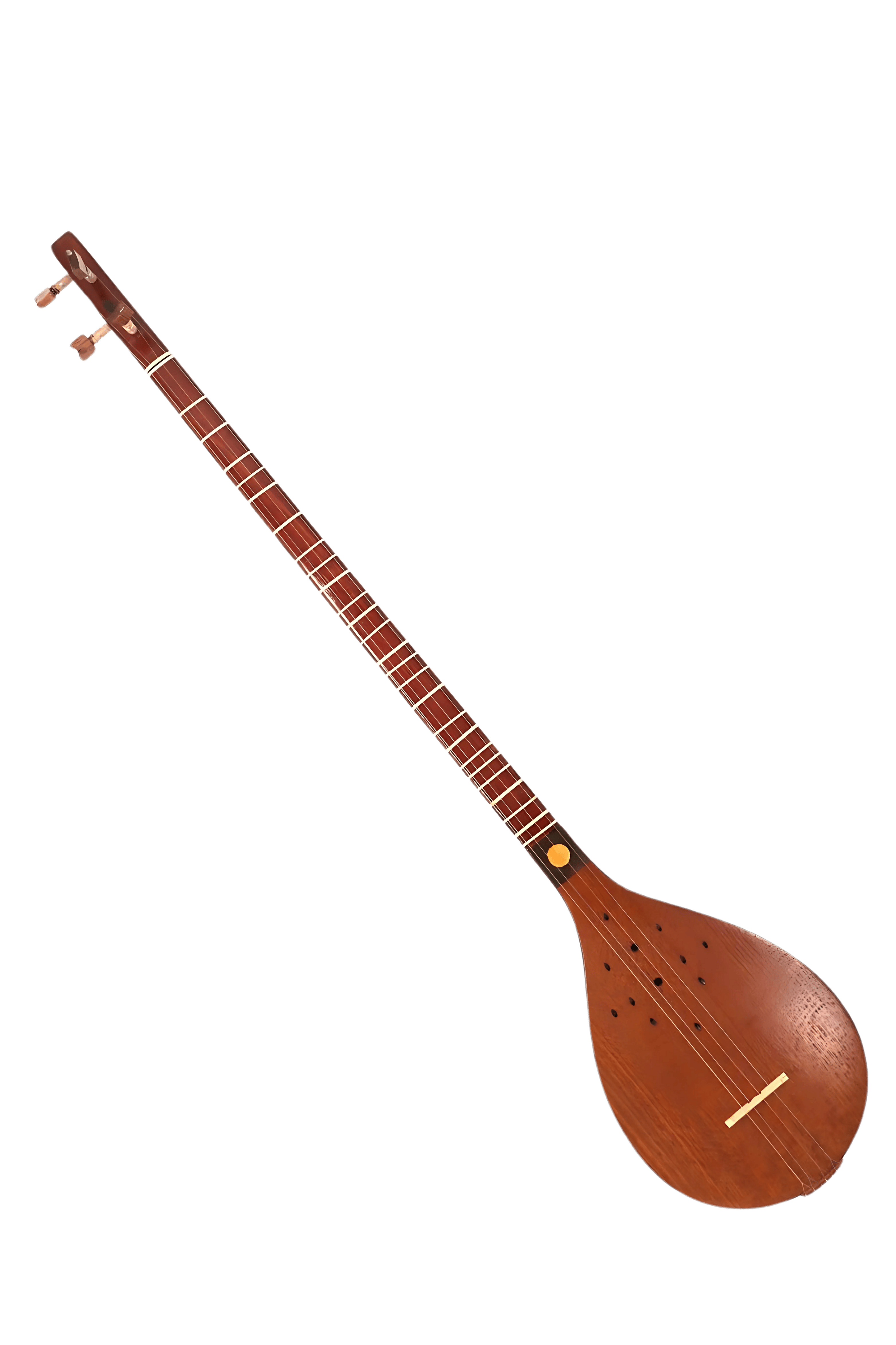 عکس 1 سه تار استاد خلیل موسوی مدل معرق کاری