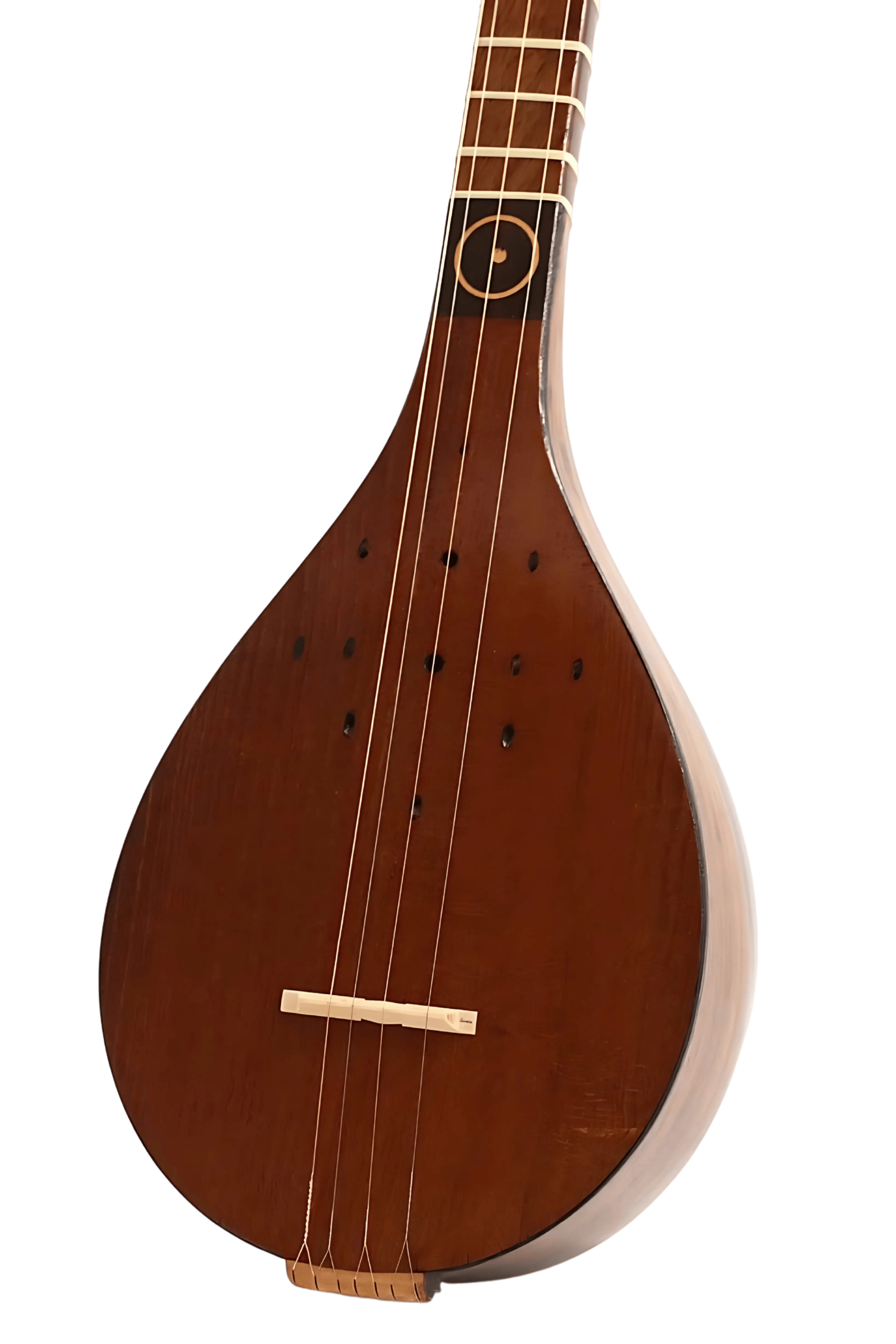 عکس 2 سه تار استاد خلیل موسوی مدل معرق کاری