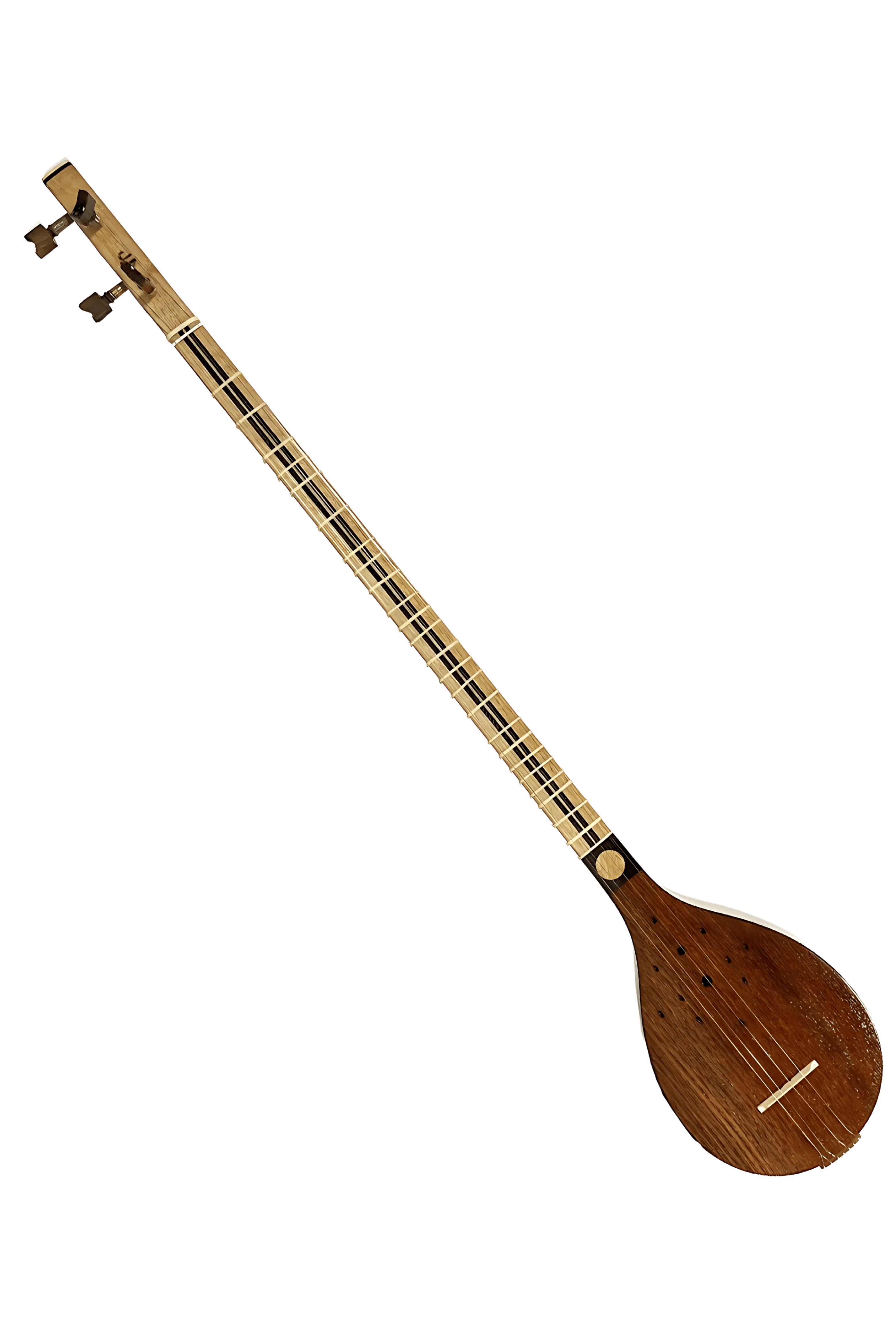 عکس 1 سه تار استاد خلیل موسوی مدل معرق کاری