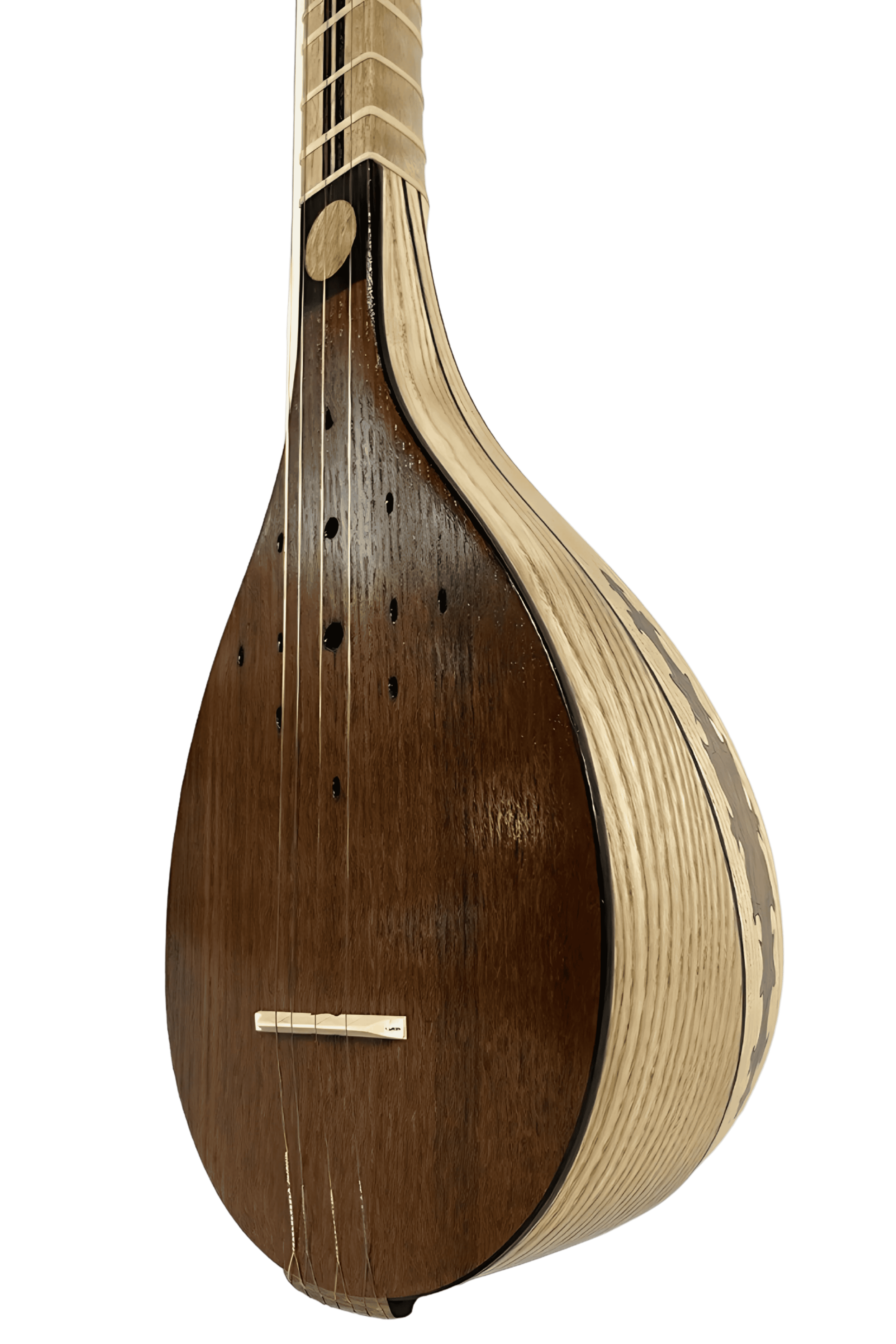 عکس 2 سه تار استاد خلیل موسوی مدل معرق کاری