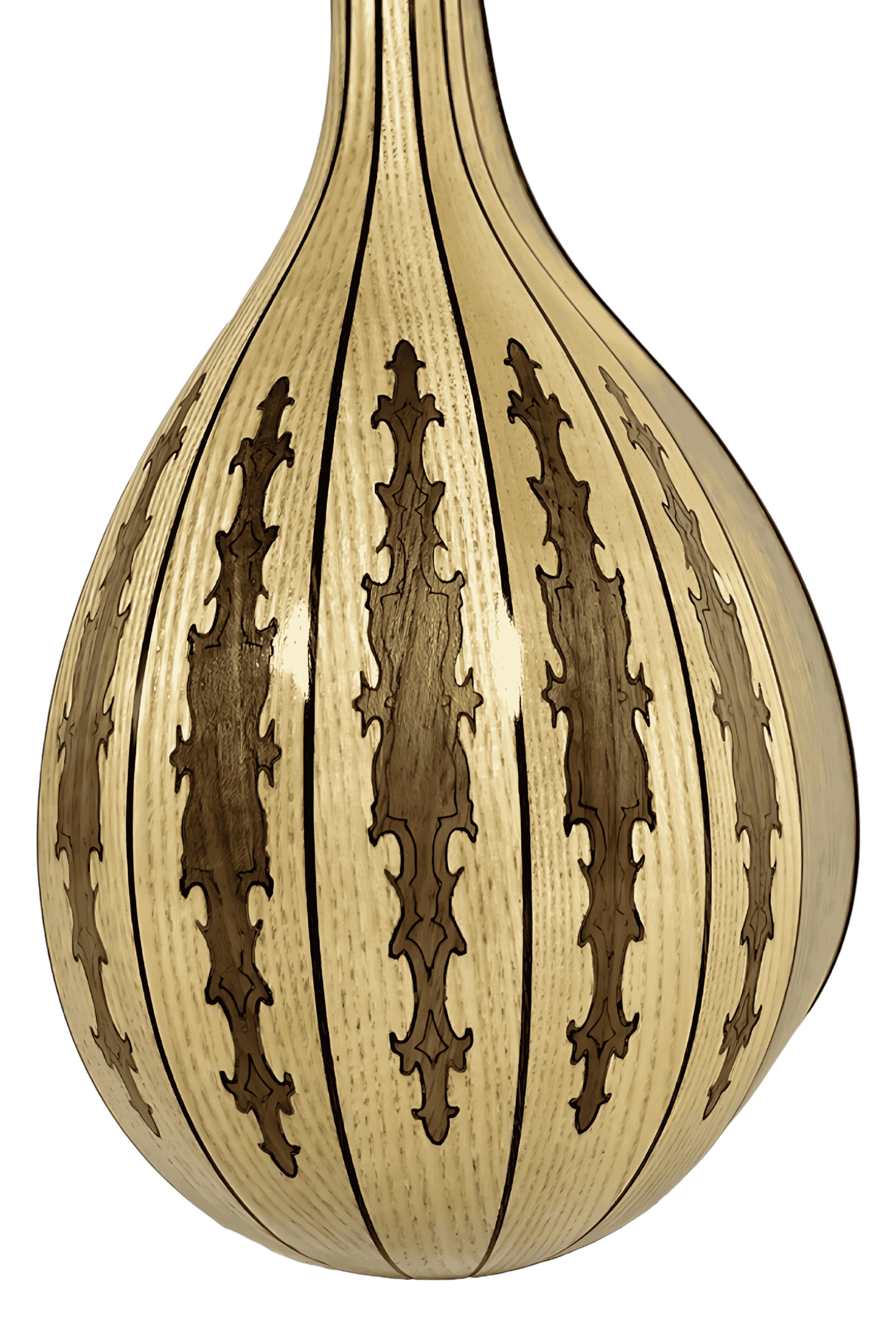 عکس 4 سه تار استاد خلیل موسوی مدل معرق کاری