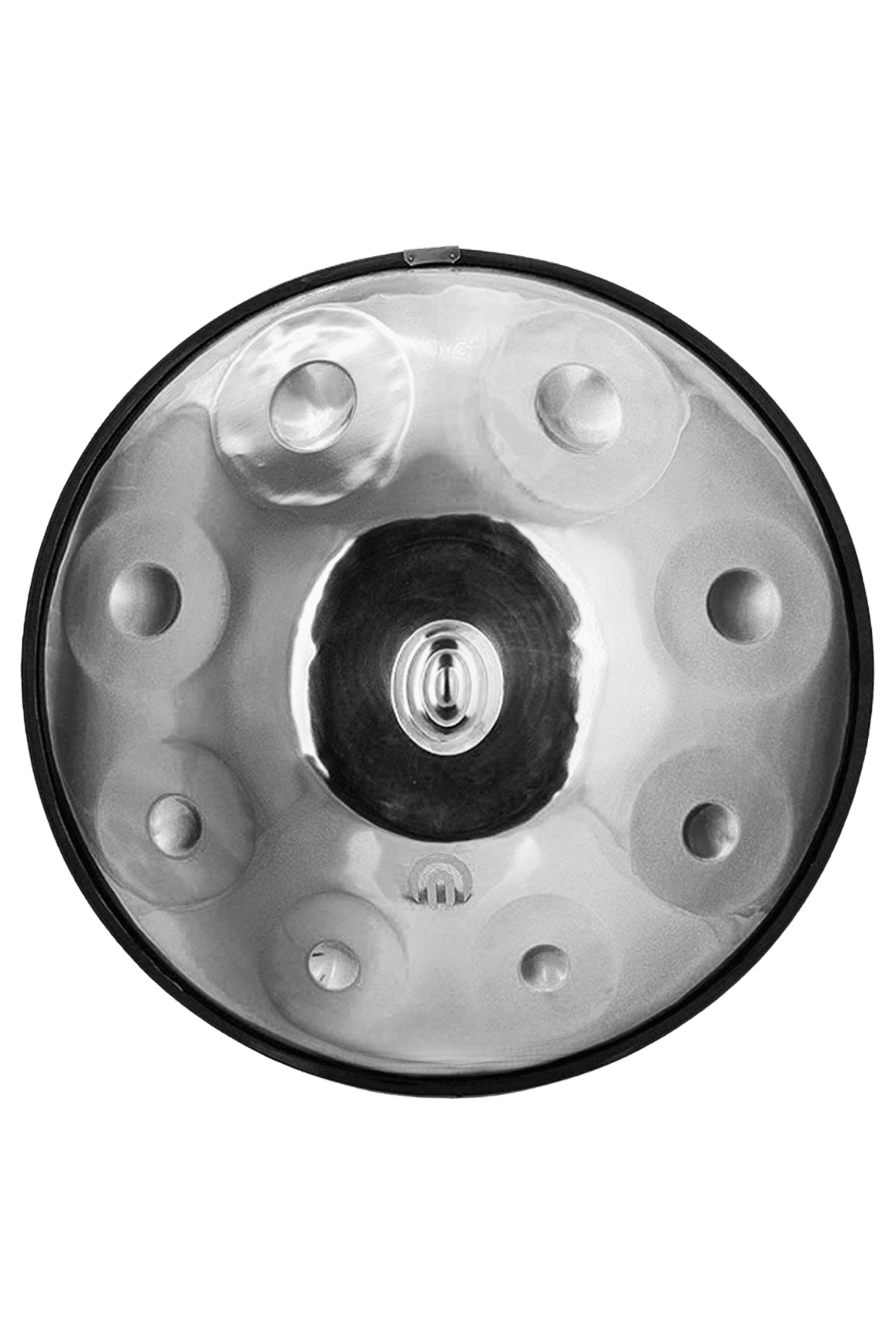 عکس ۱ هنگ درام آرشا مدل تیتانیوم نقره‌ای براق