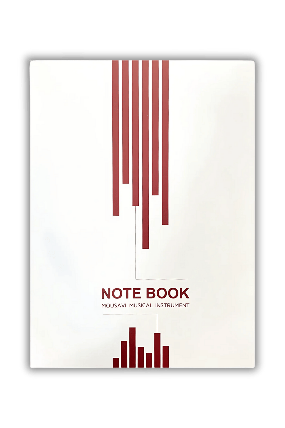 عکس 1 دفتر نت موسیقی مدل موسوی طرح مینیمال